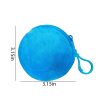 Plush Pocket Purse with Plastic Carabiner