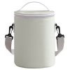 Round Insulated Zippered Cooler Bag