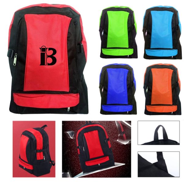 High-Capacity Oxford Sports Backpack