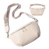 PU Leather Adjustable Crossbody Bag