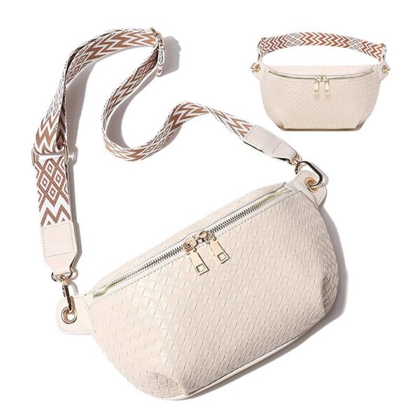 PU Leather Adjustable Crossbody Bag
