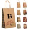 Christmas Themed Paper Shopping Bag with Handle