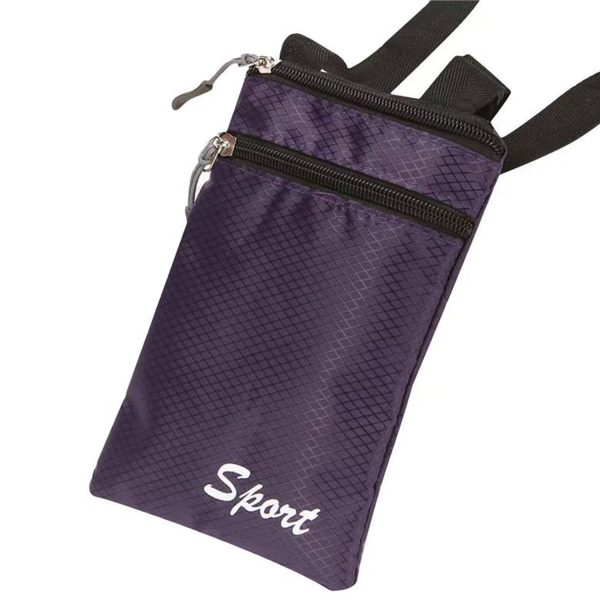 Lightweight Oxford Phone Crossbody Bag