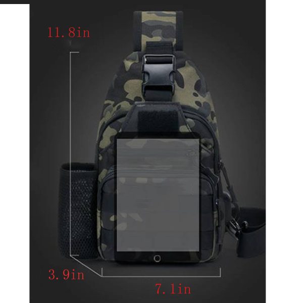 Outdoors Canvas Sling Bag