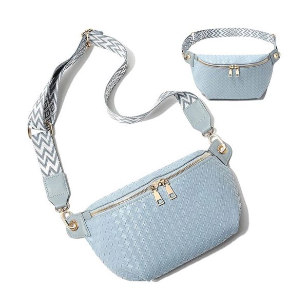 PU Leather Adjustable Crossbody Bag