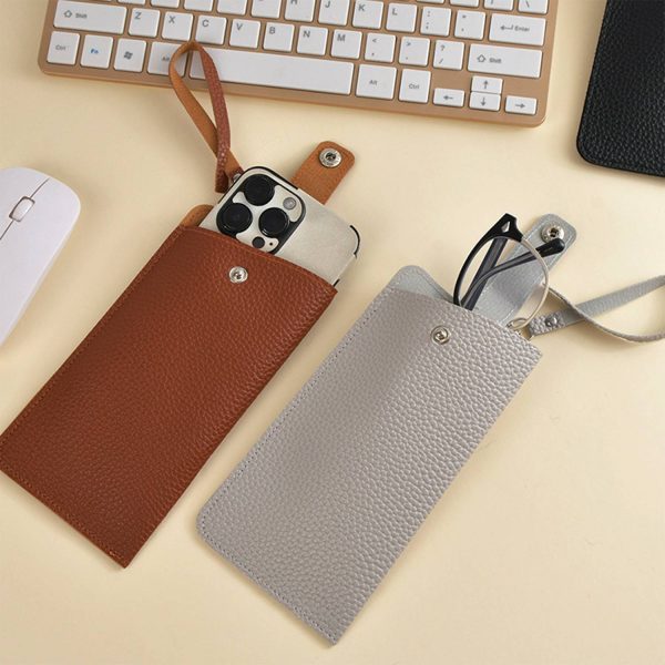 3_1775031926605.jpg Portable PU Leather Eyeglasses Storage Bag