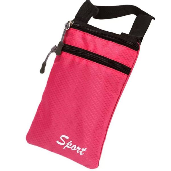 Lightweight Oxford Phone Crossbody Bag