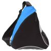 Color-Block Triangle Crossbody Sling Bag
