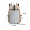 Water-Resistant Nylon Drawstring Backpack