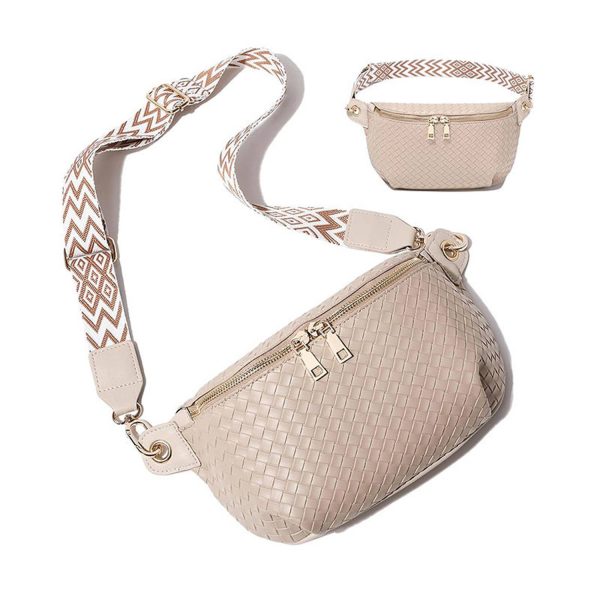 PU Leather Adjustable Crossbody Bag