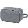 Zippered Polyester Travel Toiletry Bag