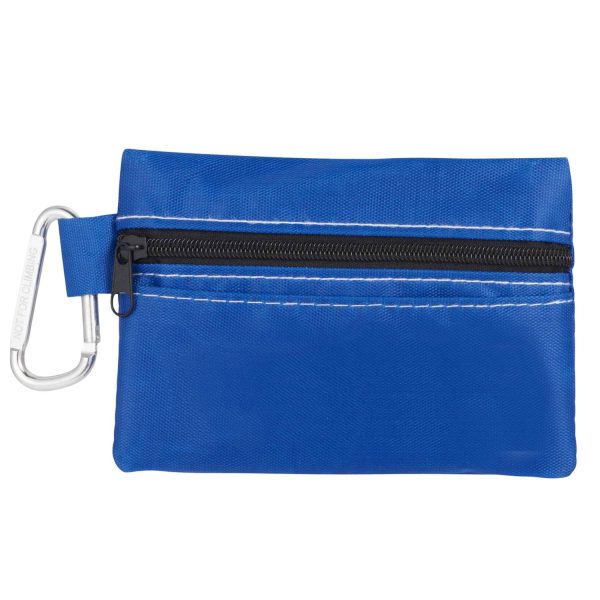 Zipper Pouch with Carabiner