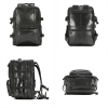 Oil Waxed Genuine Leather Travel Backpack