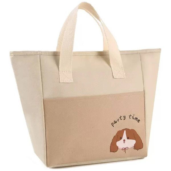 Oxford Cartoon Insulated Lunch Bag