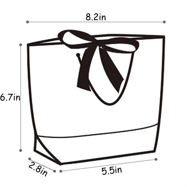 Premium Black Edge Paper Gift Bag