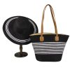 Summer Beach Straw Hat Tote Bag Set
