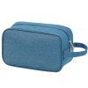 Zippered Polyester Travel Toiletry Bag