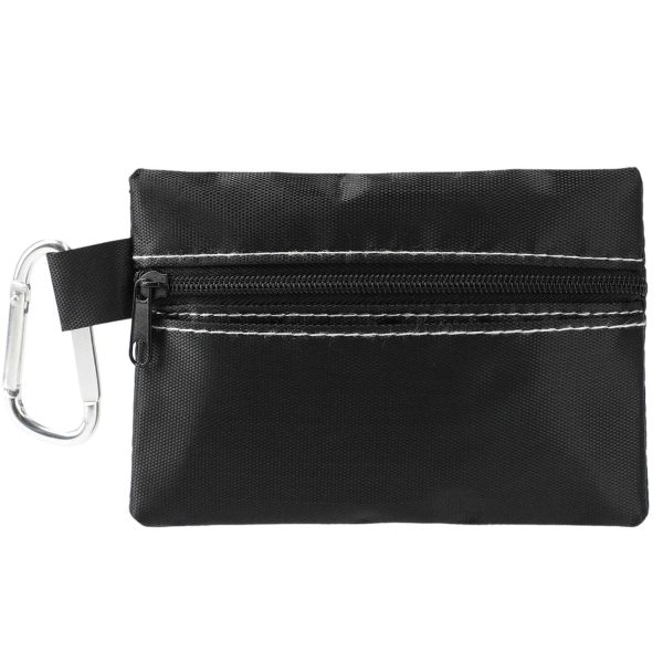 Zipper Pouch with Carabiner
