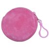 Plush Pocket Purse with Plastic Carabiner