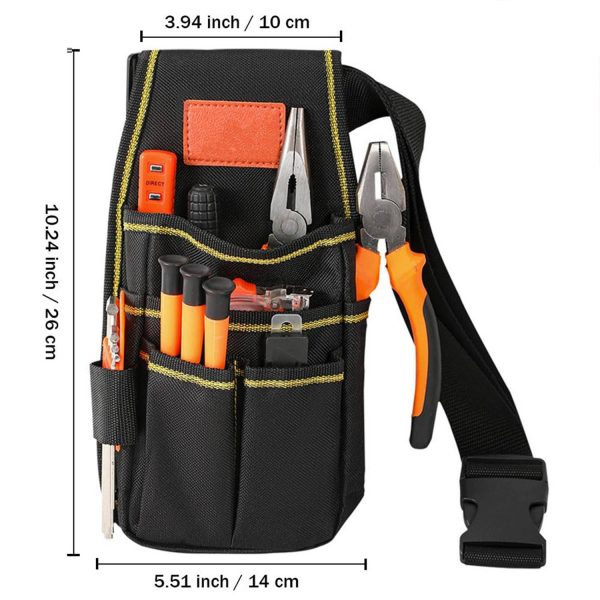 61pfsOZ4upL_1757435829416.jpg Oxford 7-Pocket Electrician Tool Waist Pouch Bag