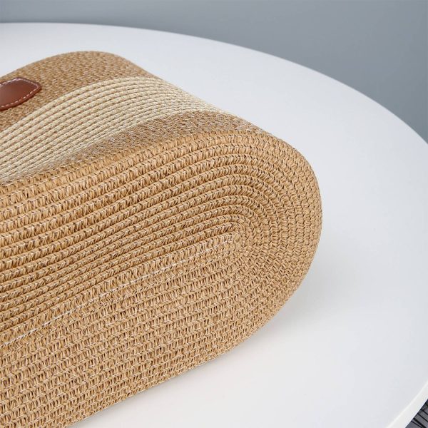 Summer Beach Straw Hat Tote Bag Set