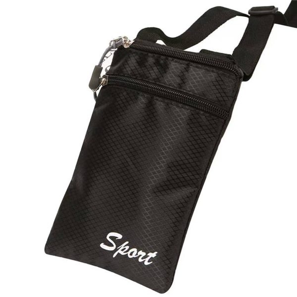 Lightweight Oxford Phone Crossbody Bag