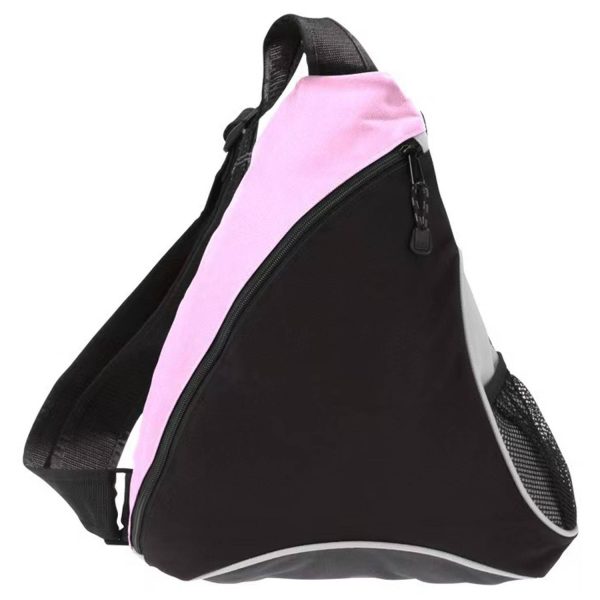 Color-Block Triangle Crossbody Sling Bag