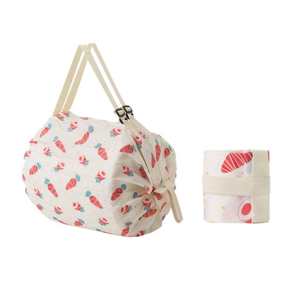 Foldable Grocery Storage Tote Bag
