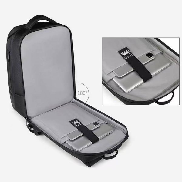 Large-Capacity Waterproof Oxford Business Backpack