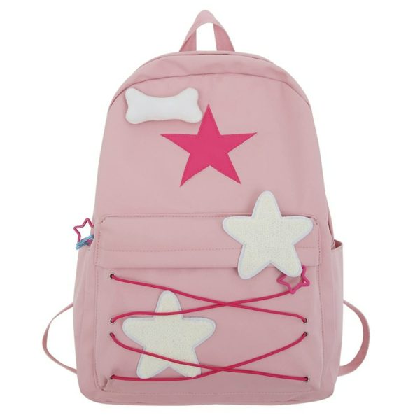 Nylon Backpack for College Students Travel Bag