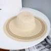 Summer Beach Straw Hat Tote Bag Set