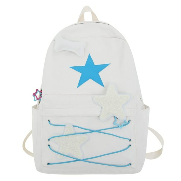 Nylon Backpack for College Students Travel Bag