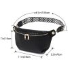 PU Leather Adjustable Crossbody Bag