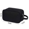 Zippered Polyester Travel Toiletry Bag