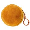Plush Pocket Purse with Plastic Carabiner