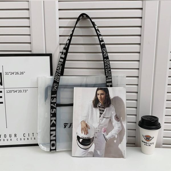 Transparent PVC Tote Bag