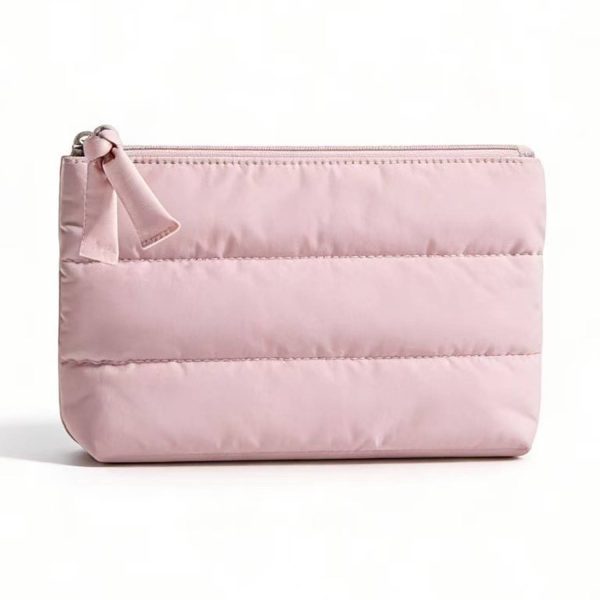 Puffy Quilted Cosmetic Bag