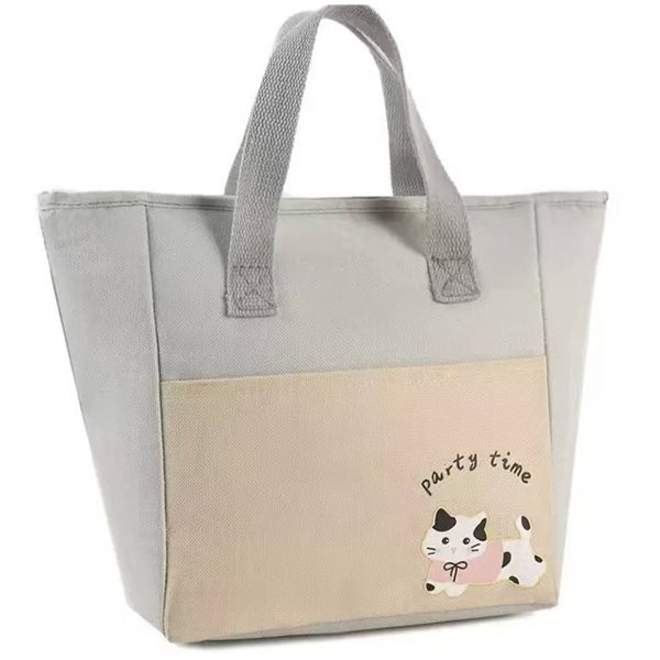 Oxford Cartoon Insulated Lunch Bag