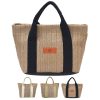Straw Woven Beatch Tote Bag