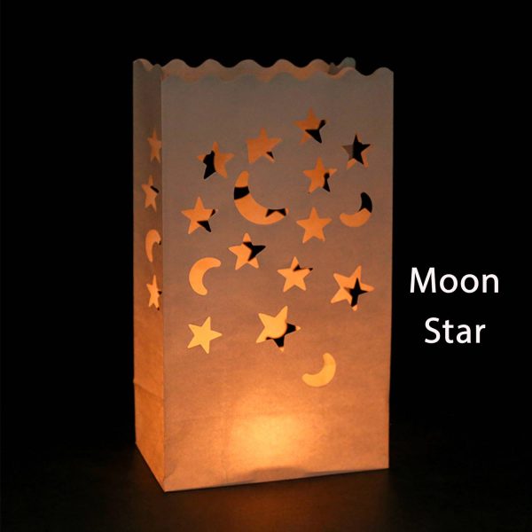 Paper Luminary Candle Lantern Bag