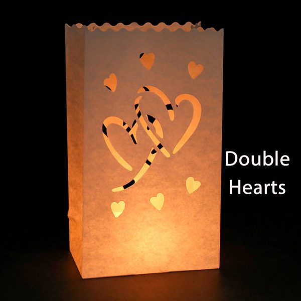 Paper Luminary Candle Lantern Bag