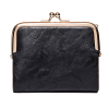 PU Leather Small Kiss Lock Coin Purse