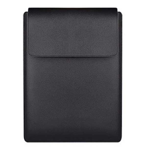 13.3 In PU Leather Laptop Sleeve Case with Stand