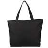 Cotton Canvas Zipper Tote Bag
