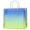 blue_1765257633282.png Gradient PVC Plastic Tote Bag