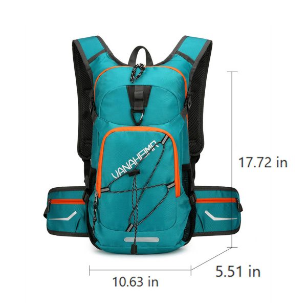 Nylon Outdoor Hiking Backpack Large Capacity Travel Bag