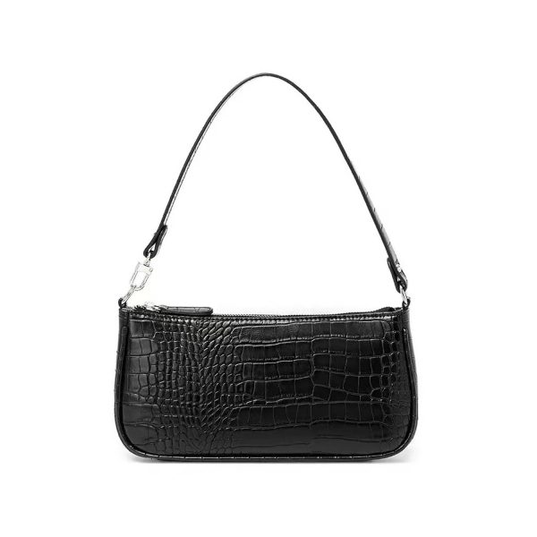 PU Leather Vintage Crocodile Pattern Handbag