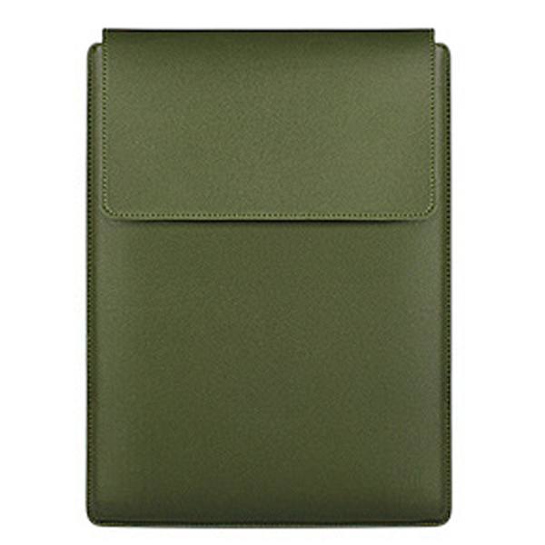 13.3 In PU Leather Laptop Sleeve Case with Stand