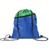 Polyester Two-Tone Drawstring Backpack