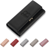 PU Leather Vintage Large Capacity Tri Fold Wallet